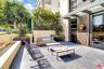 Exterior front seating area