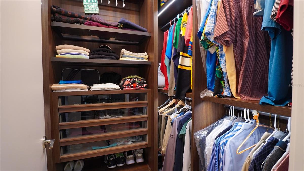 Master Walk-In Closet