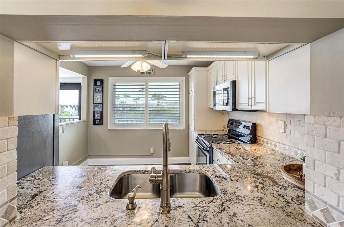 Natural Light Flowing In Kitchen