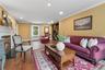 LR with view of wall of built-ins