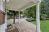 View from covered side entry to the driveway