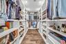 primary walk in closet