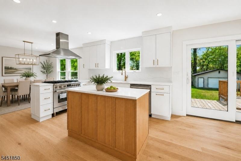 Kitchen w/Dining Room Staged