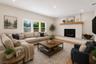Family Room Virtually Staged