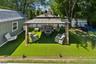 Backyard pergola