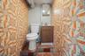 Basement powder room