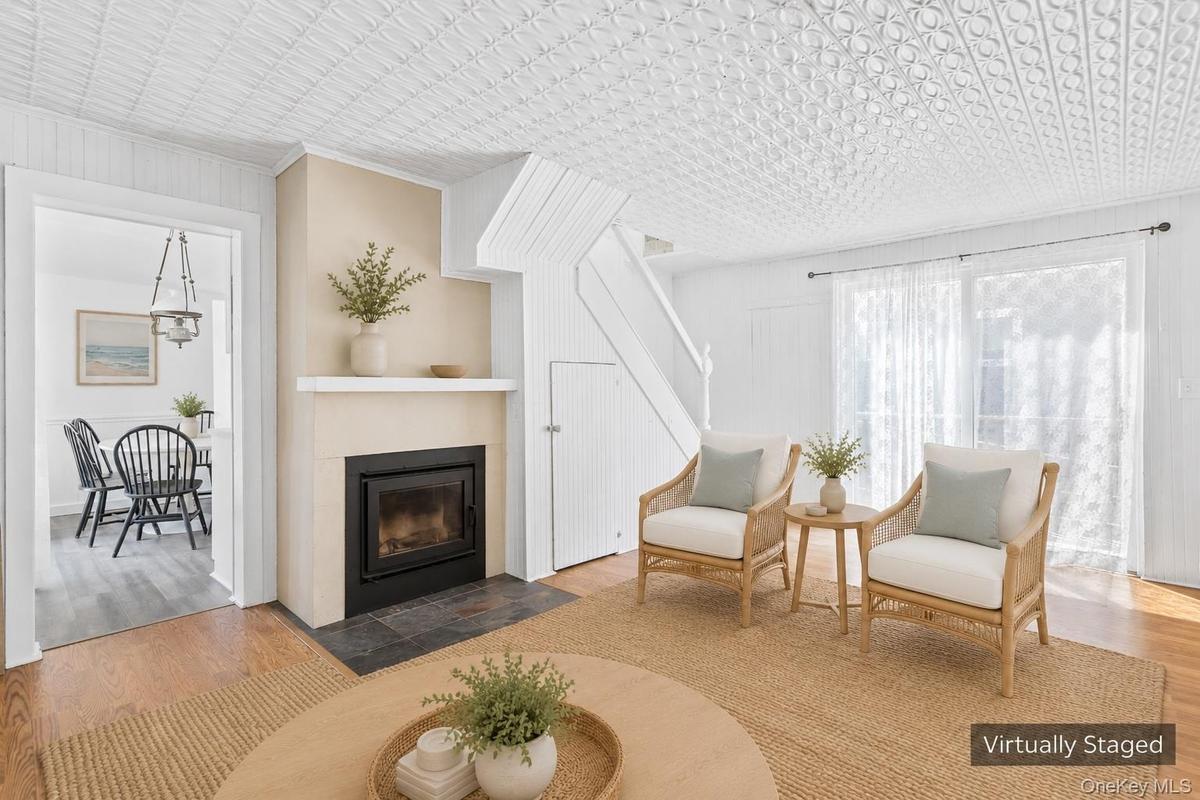 Virtually Staged Living Room
