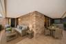 wrap-around patio virtually staged