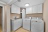 laundry room with utility sink & extra space