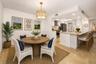 dining area nd kitchen virtually staged
