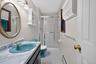 Private bathroom for the owners of this Valley Cottage home