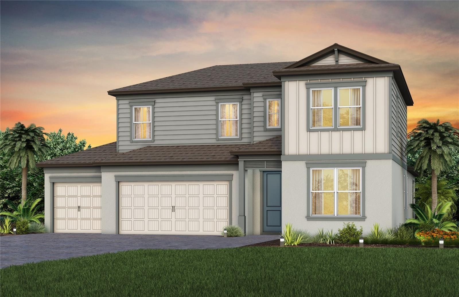 Exterior Rendering, Elevation CO1