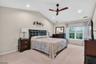 Primary Bedrm -vaulted ceiling