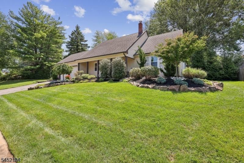 Beautifully landscaped front