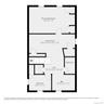 Accessory unit layout, also includes private laundry room