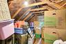 Easy entry to attic from 2nd floor