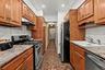 Granite counters and stainless steel appliances