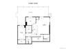 Lower-Level Floor Plan — All dimensions and square footage are approximate and not guaranteed.