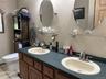 Dual sink vanity.