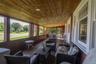 Stunning windows and views from the wide front porch.