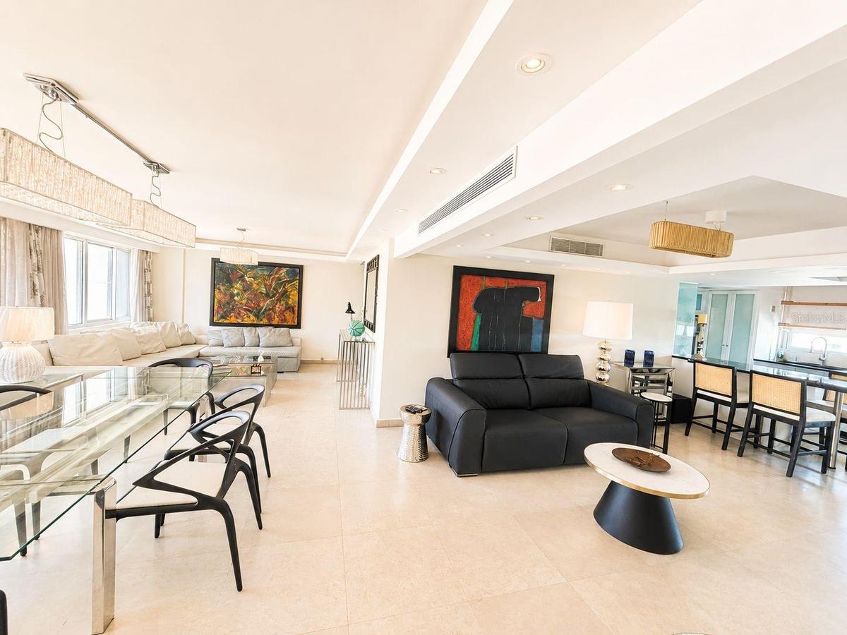 Dining Room and Family Room