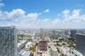 Elevated views over Edgewater and the Downtown Miami skyline