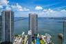 Aerial showing Biscayne Beach and the Miami skyline beyond