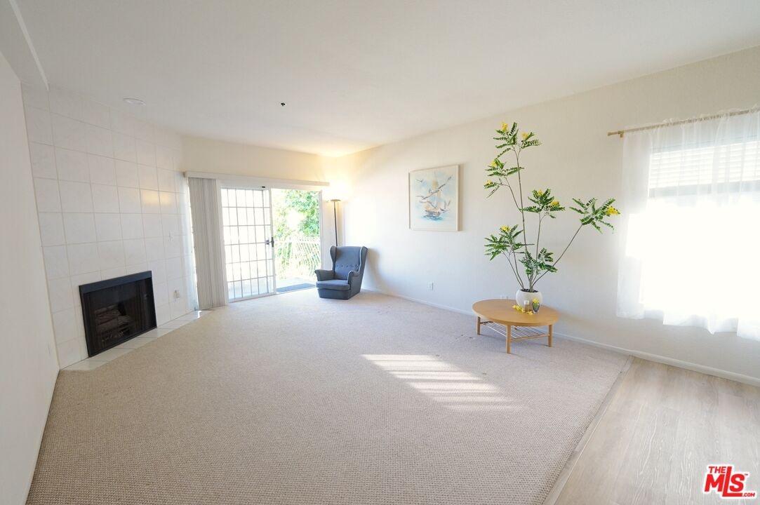 bright and airy living room wi