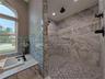 Dual Shower with Rain Shower Head in the Center