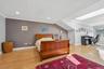Second level primary bedroom loft