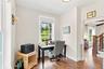 Front office with barn door