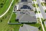 Aerial backyard west view