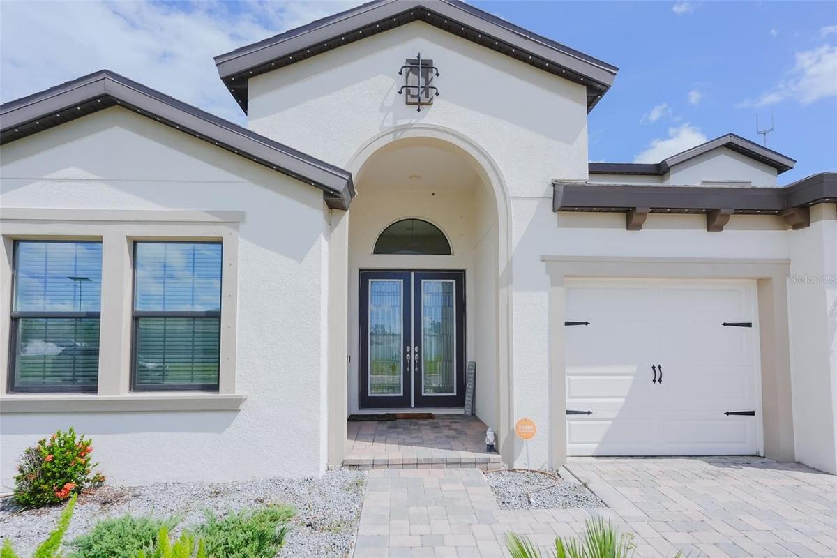 Double front door