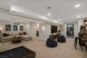 Virtually staged basement
