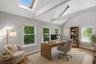 Virtually staged upstairs loft