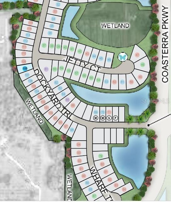 Palms at Coasterra Sitemap