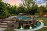 24 Jet Spa w/ Waterfall