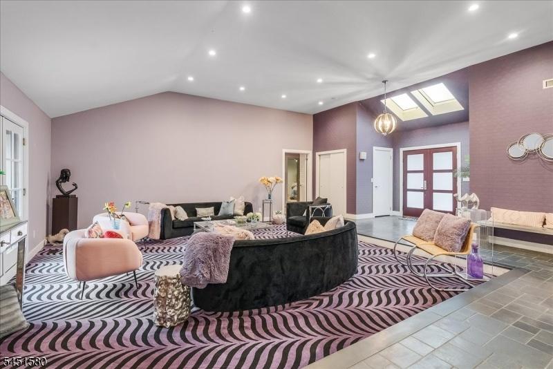 sunken living room
