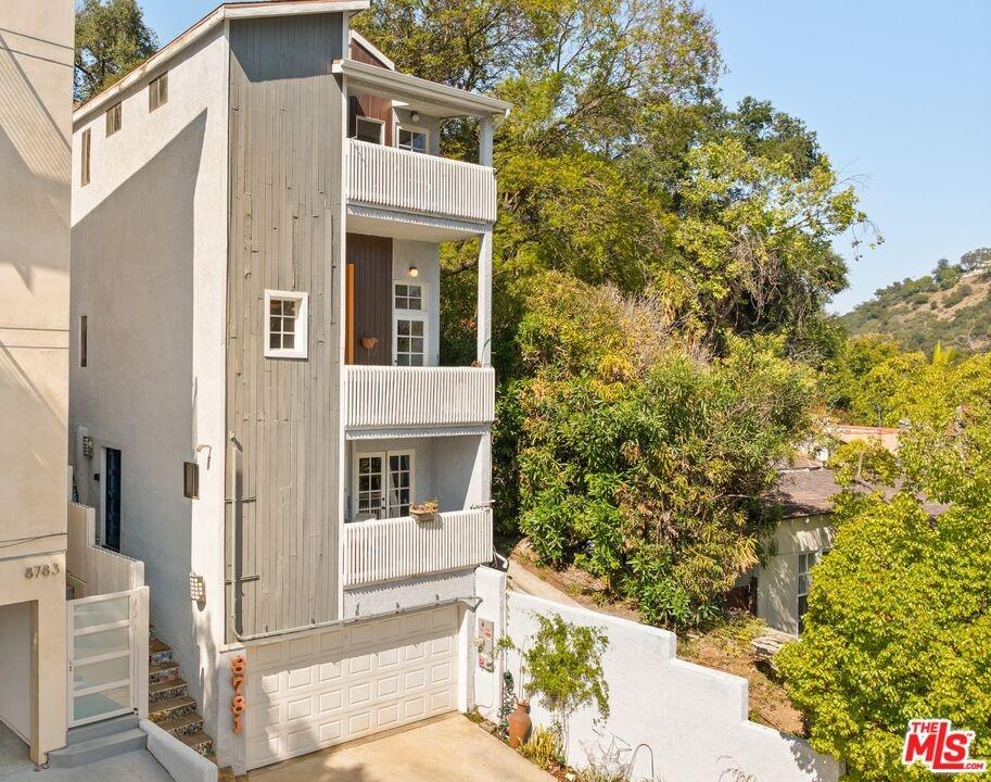 Multi-level home in the heart