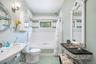 Full bath located on the Main Level
