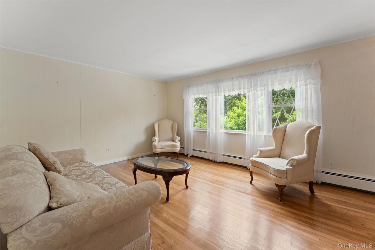 Formal Living Room with views of the park