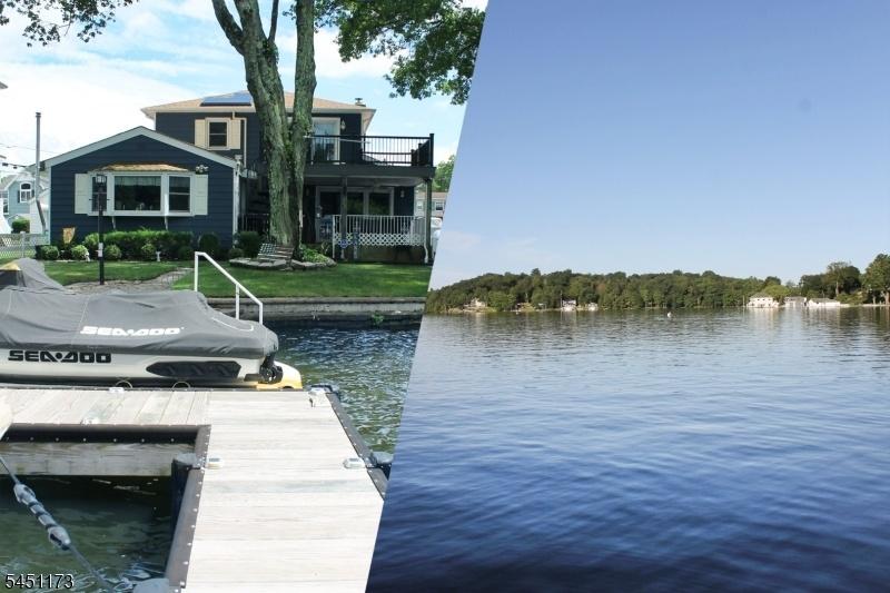 Lake front with level property