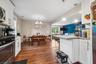 Kitchen to dining area