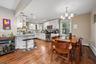 Dining area leading to kitchen