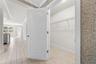 Extra large closet at entry