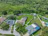 Aerial View of Pool Home, Fully Fenced, No Rear Neighbor, NO CDD.