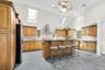 Center Island in Kitchen