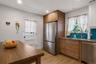 with table and door to garden/patio