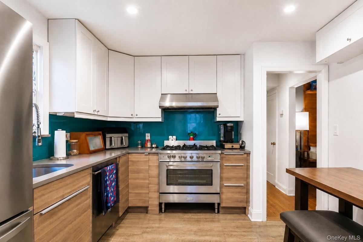 Eat-in Kitchen -  view to hall