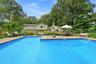 L-shaped pool